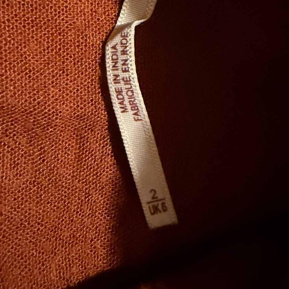 Free People Rust Mini Skirt - Picture 5 of 6